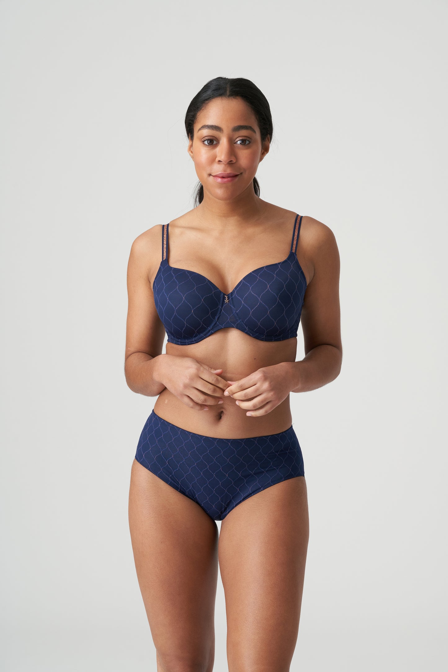 Soutien-gorge balconnet PrimaDonna Twist - Chryso - Bleu - SAF