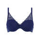 Soutien-gorge en forme de cœur - Femilet - Floral Touch - Bleu - null