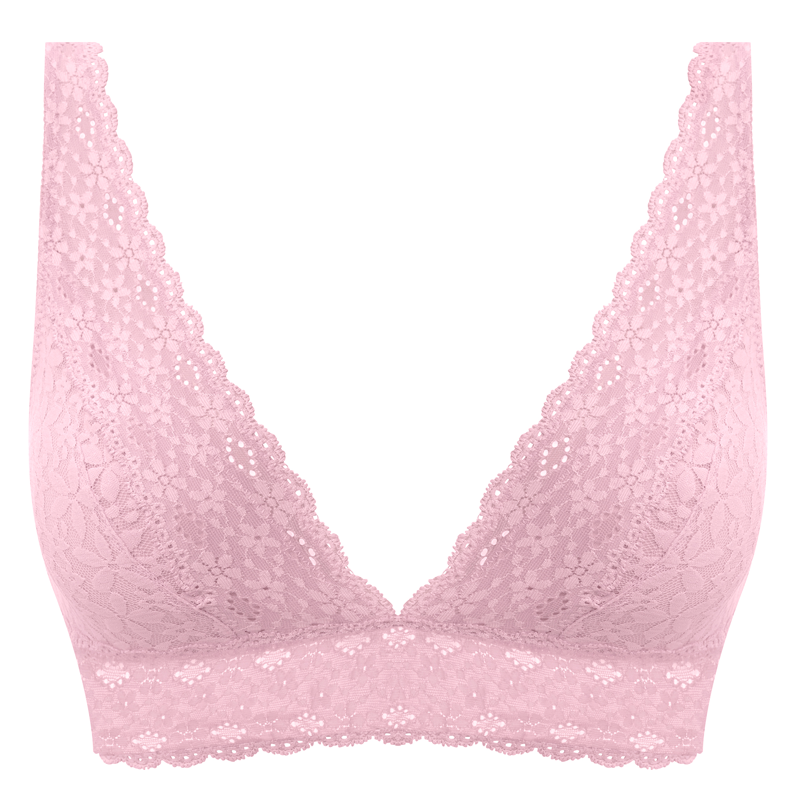 Bralette BH - Wacoal - Halo Lace - Rose - null