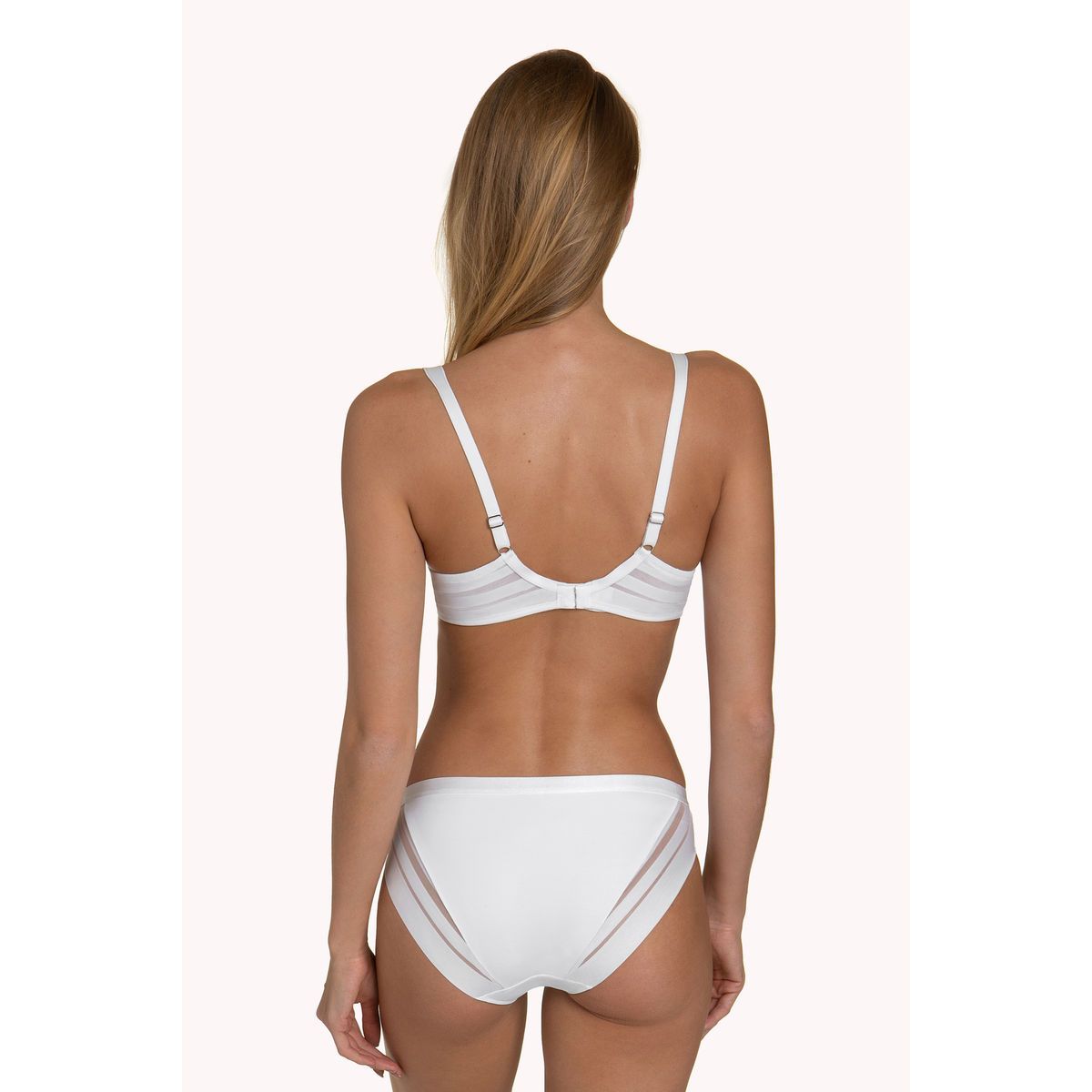 Soutien-gorge en forme de cœur Lisca - Alegra - Blanc - 01