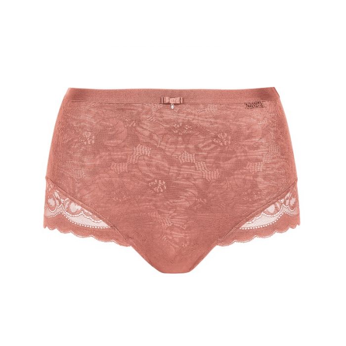 Culotte taille haute Lisca - Evelyn - Marron - CB
