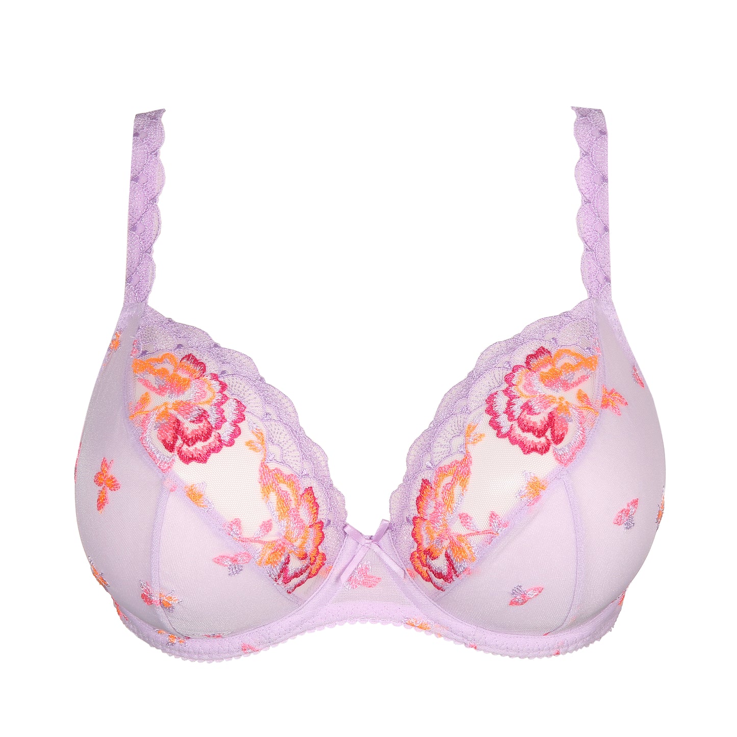 Soutien-gorge plongeant PrimaDonna - Palace Garden - Violet - PTL