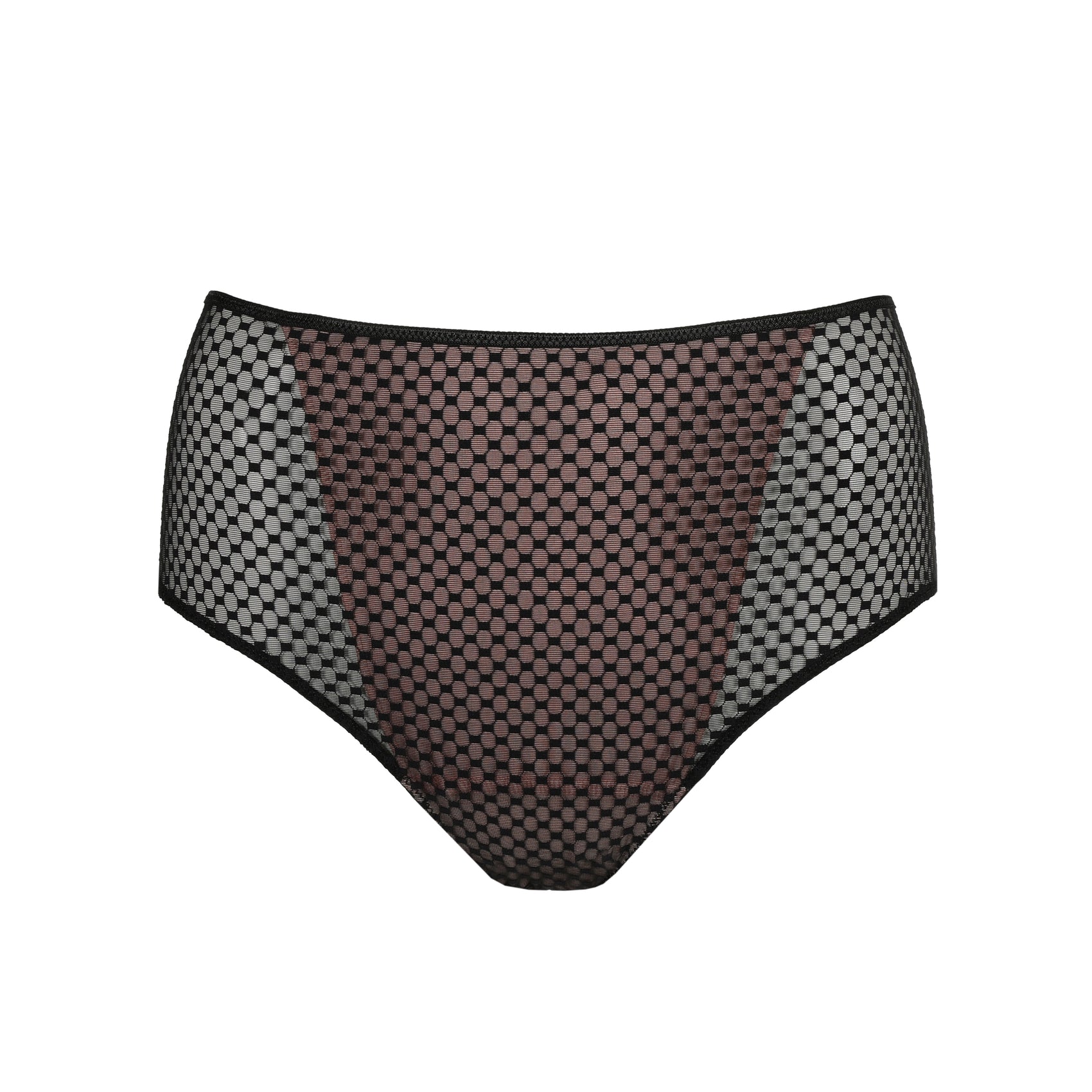 Culotte taille haute PrimaDonna Twist - Glass Beach - Noire - ZWA