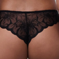String Chantelle - Fleurs - Noir - 011