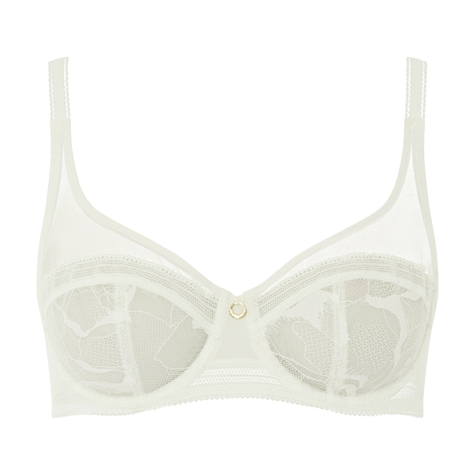 Soutien-gorge balconnet non rembourré - Chantelle - Ivoire