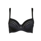 Soutien-gorge emboîtant non rembourré - Lisca - Noir