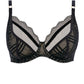 Soutien-gorge plongeant non rembourré - Freya - Noir