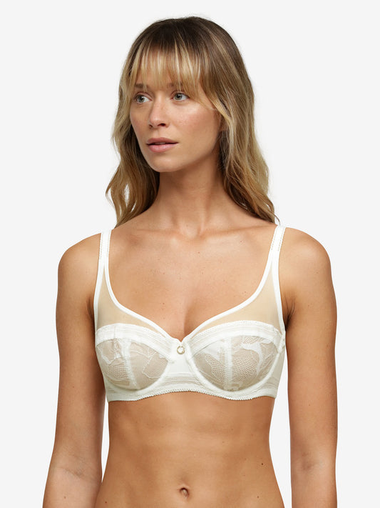 Soutien-gorge emboîtant Chantelle - True Lace - Ivoire - 0LW