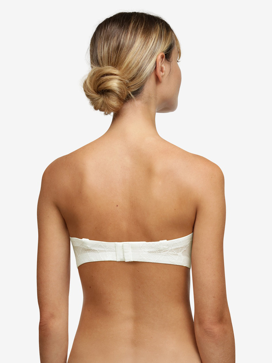 Soutien-gorge bandeau Chantelle - True Lace - Ivoire - 0LW