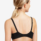 Soutien-gorge plongeant Femilet - Delicate Blossom - Noir - 011
