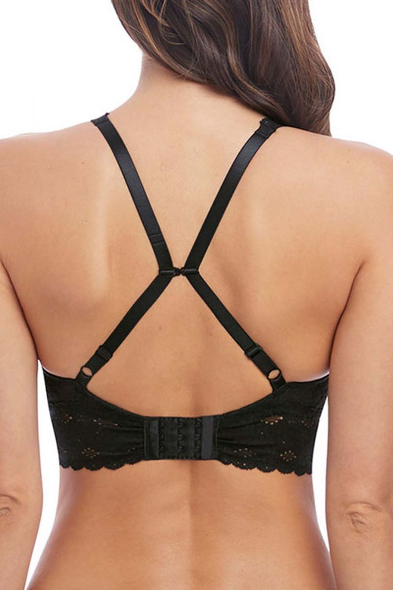 Bralette BH Wacoal - Halo Lace - Zwart - BLK