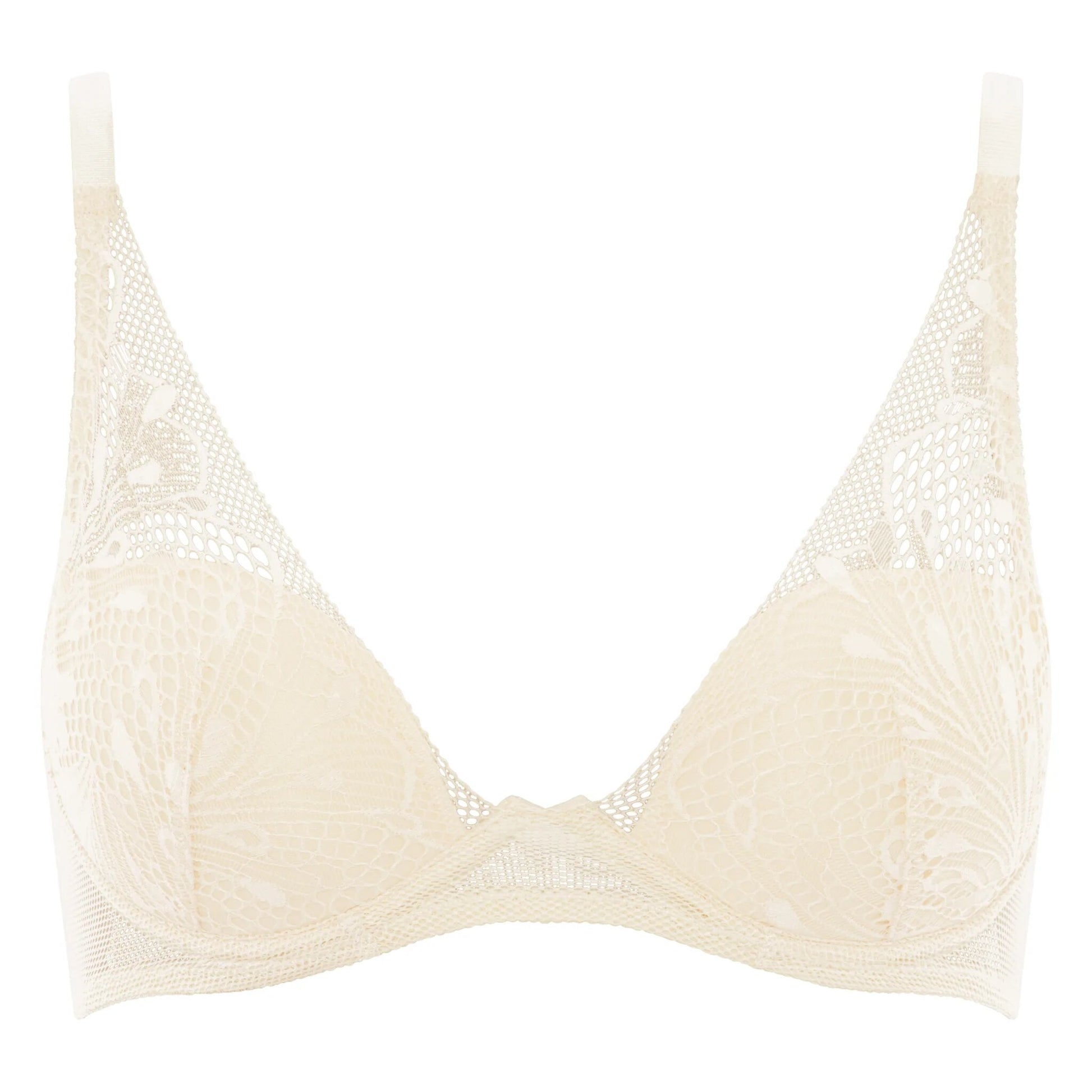 Soutien-gorge plongeant rembourré - Passionata - Ivoire