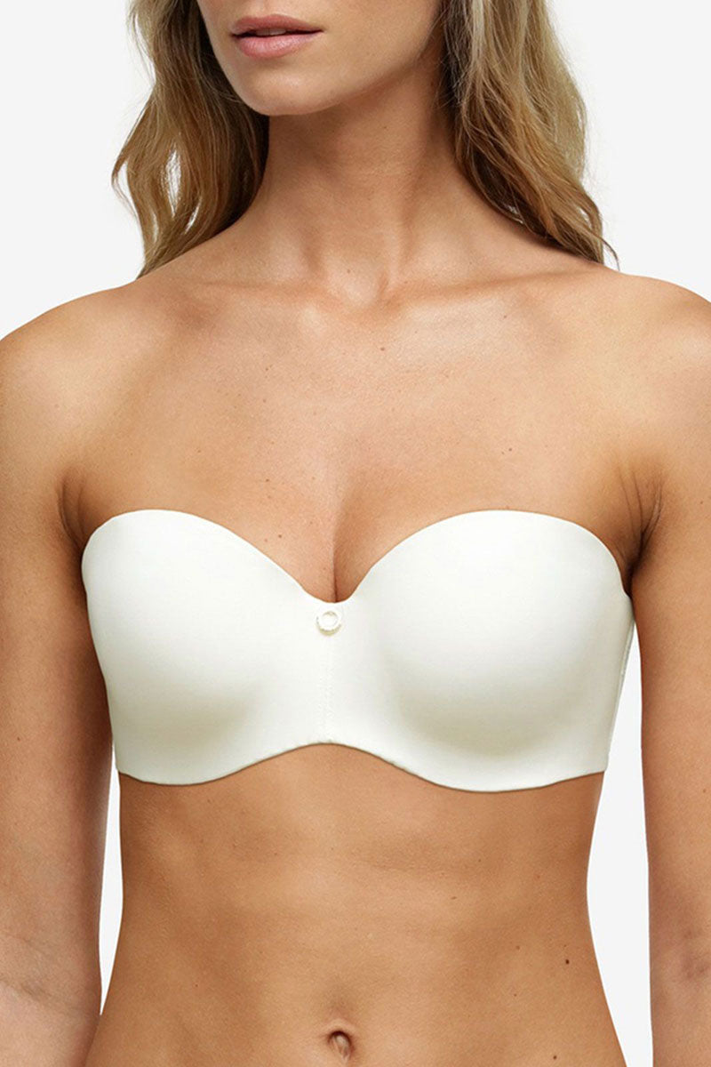 Soutien-gorge bandeau Chantelle - True Lace - Ivoire - 0LW