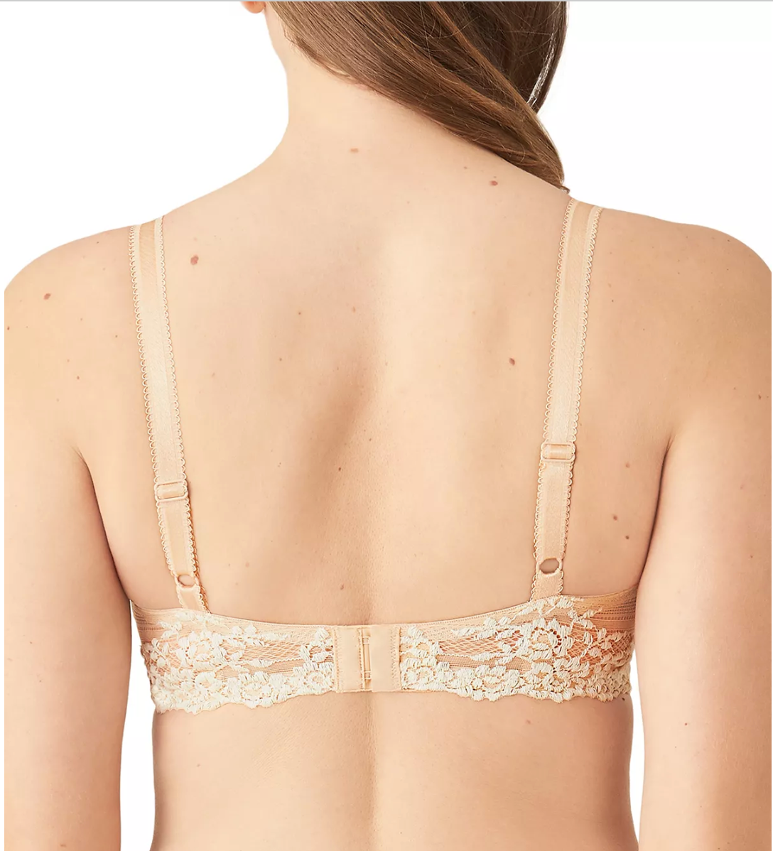 Plunge BH Wacoal - Embrace Lace - Beige - 271