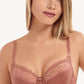 Soutien-gorge emboîtant Lisca - Evelyn - Marron - 77