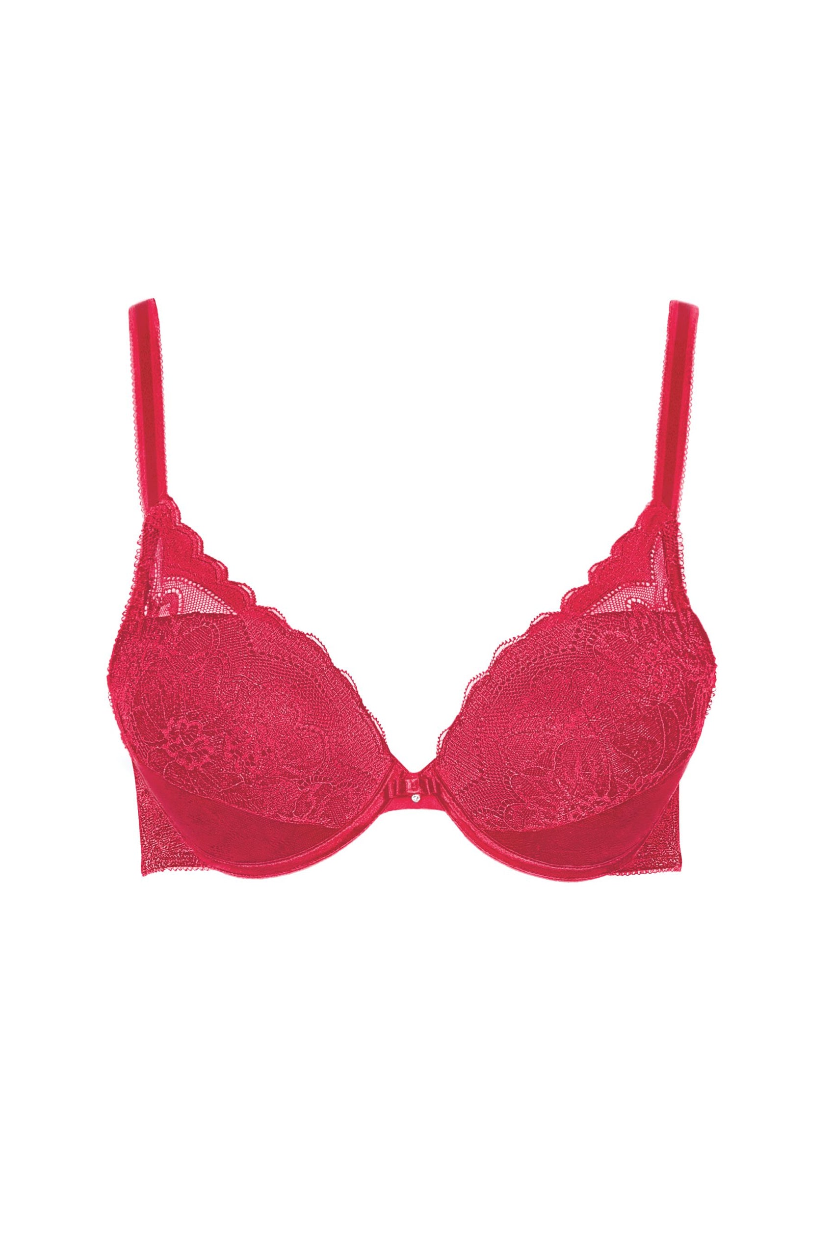 Soutien-gorge push-up - Lisca - Rouge