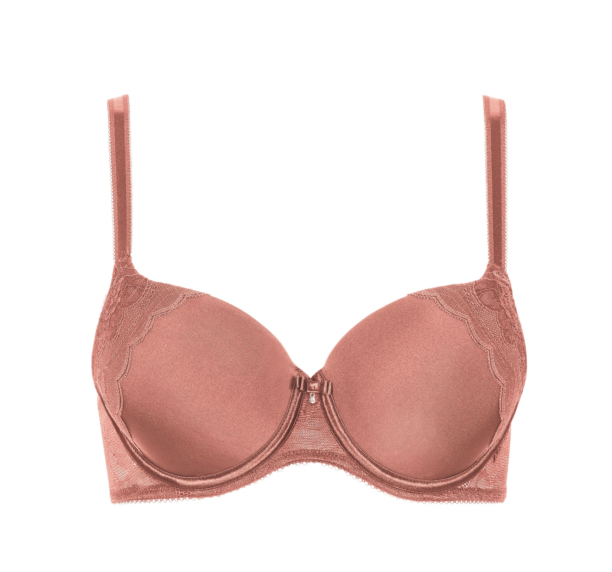 Soutien-gorge balconnet rembourré - Lisca - Cannelle