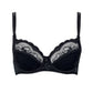 Soutien-gorge en forme de cœur rembourré - Lisca - Noir