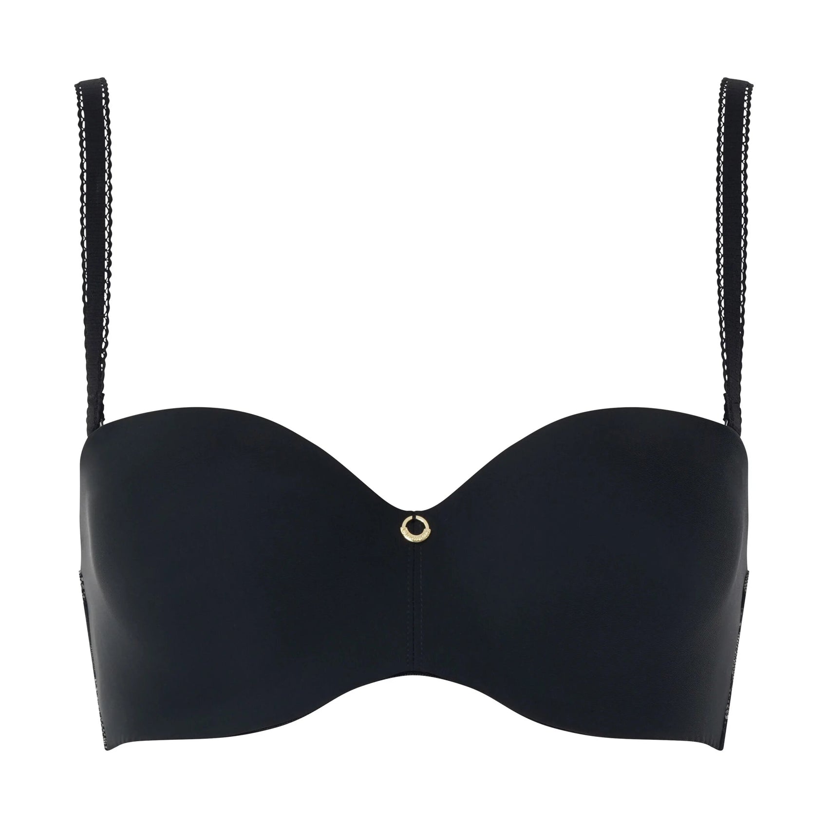 Soutien-gorge bandeau rembourré - Chantelle - Noir