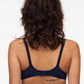 Soutien-gorge balconnet Chantelle - Fleurs - Bleu - 0DI