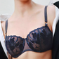 Soutien-gorge balconnet Chantelle - Fleurs - Bleu - 0DI
