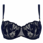 Soutien-gorge balconnet Chantelle - Fleurs - Bleu - 0DI