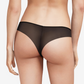 String Femilet - Delicate blossom - Noir - 011