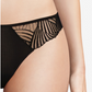 String Femilet - Delicate blossom - Noir - 011