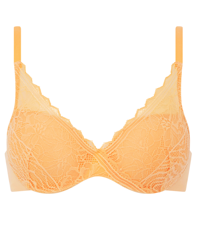 Hartvormige BH Chantelle EasyFeel - Floral Touch - Geel - 054