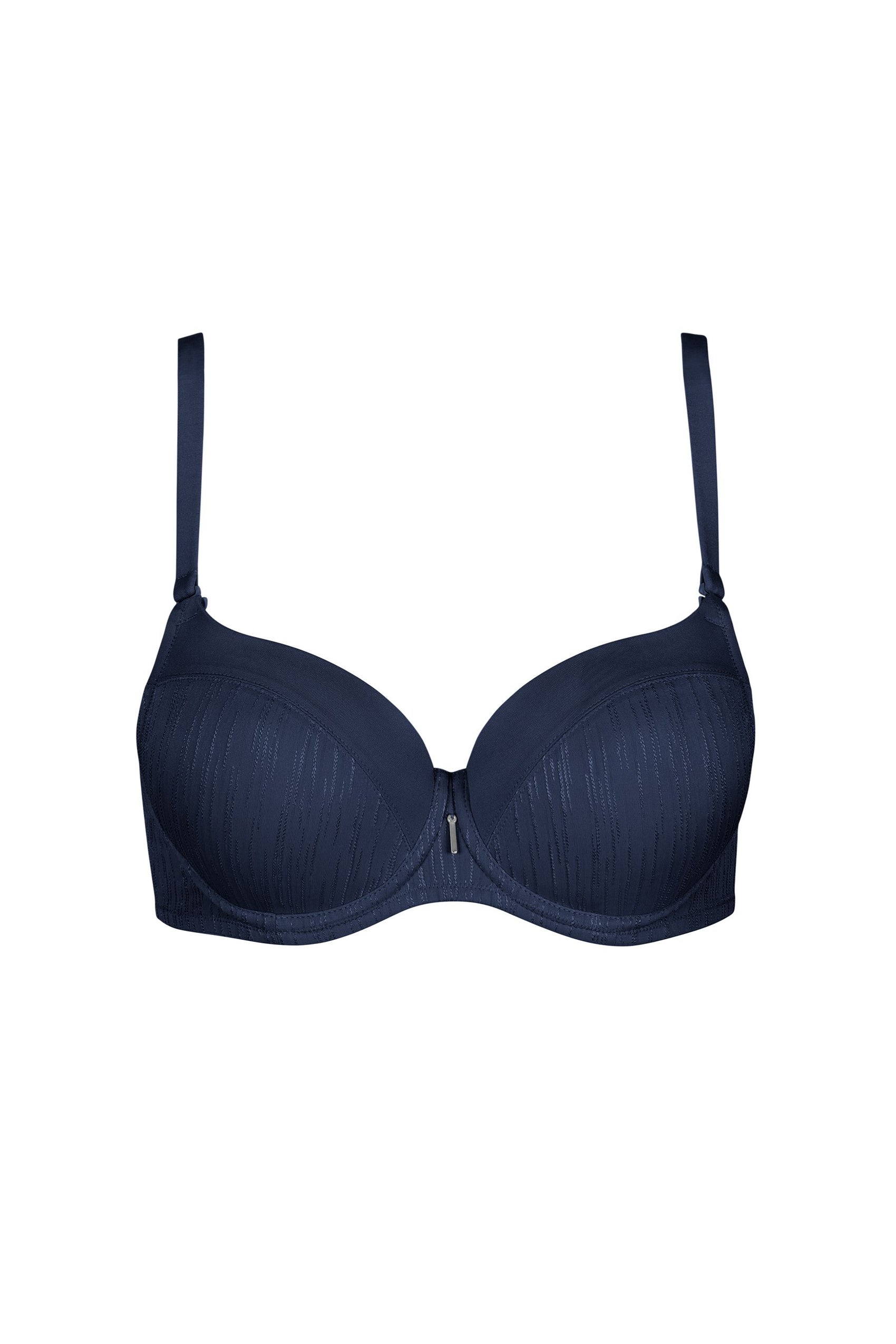 Soutien-gorge en forme de cœur rembourré - Lisca - Bleu