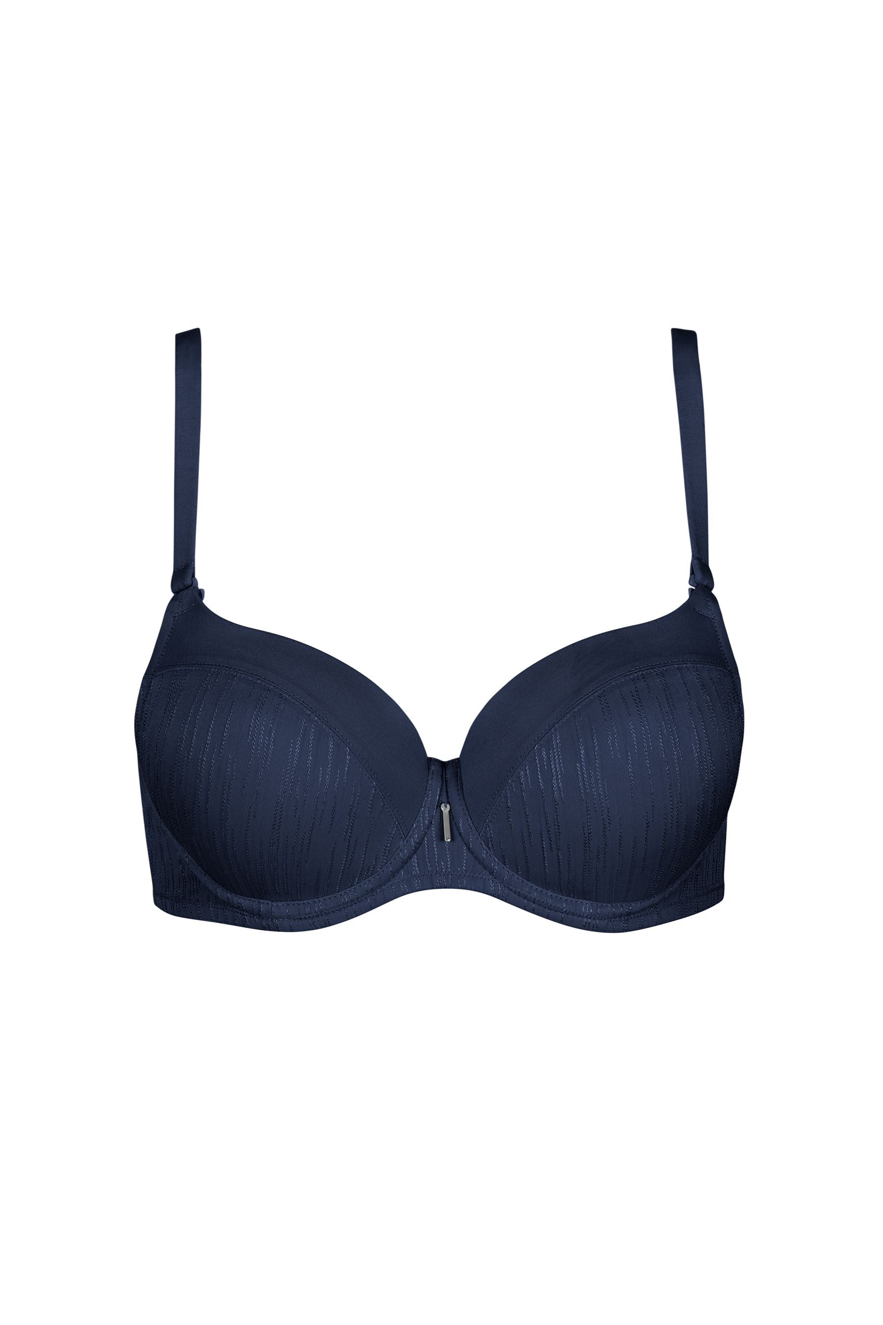 Soutien-gorge en forme de cœur rembourré - Lisca - Bleu
