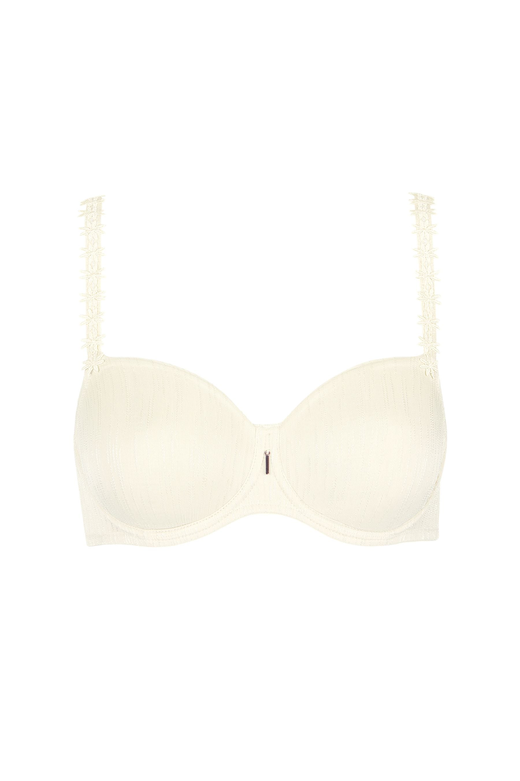 Soutien-gorge balconnet non rembourré - Lisca - Ivoire