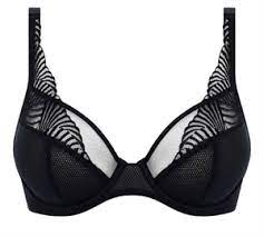 Soutien-gorge plongeant non rembourré - Femilet - Noir