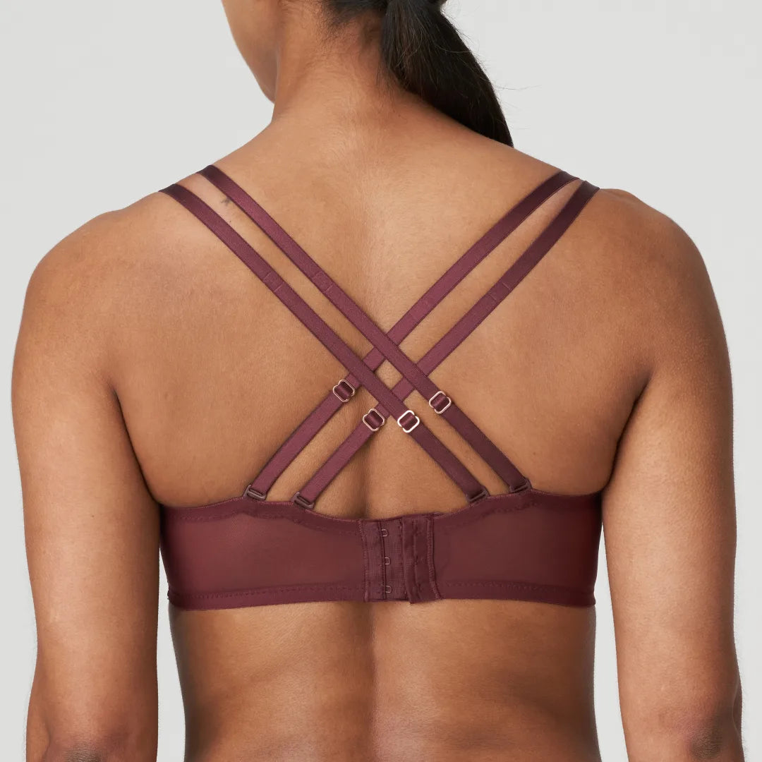 Soutien-gorge balconnet PrimaDonna Twist - First Night - Bordeaux - MRL