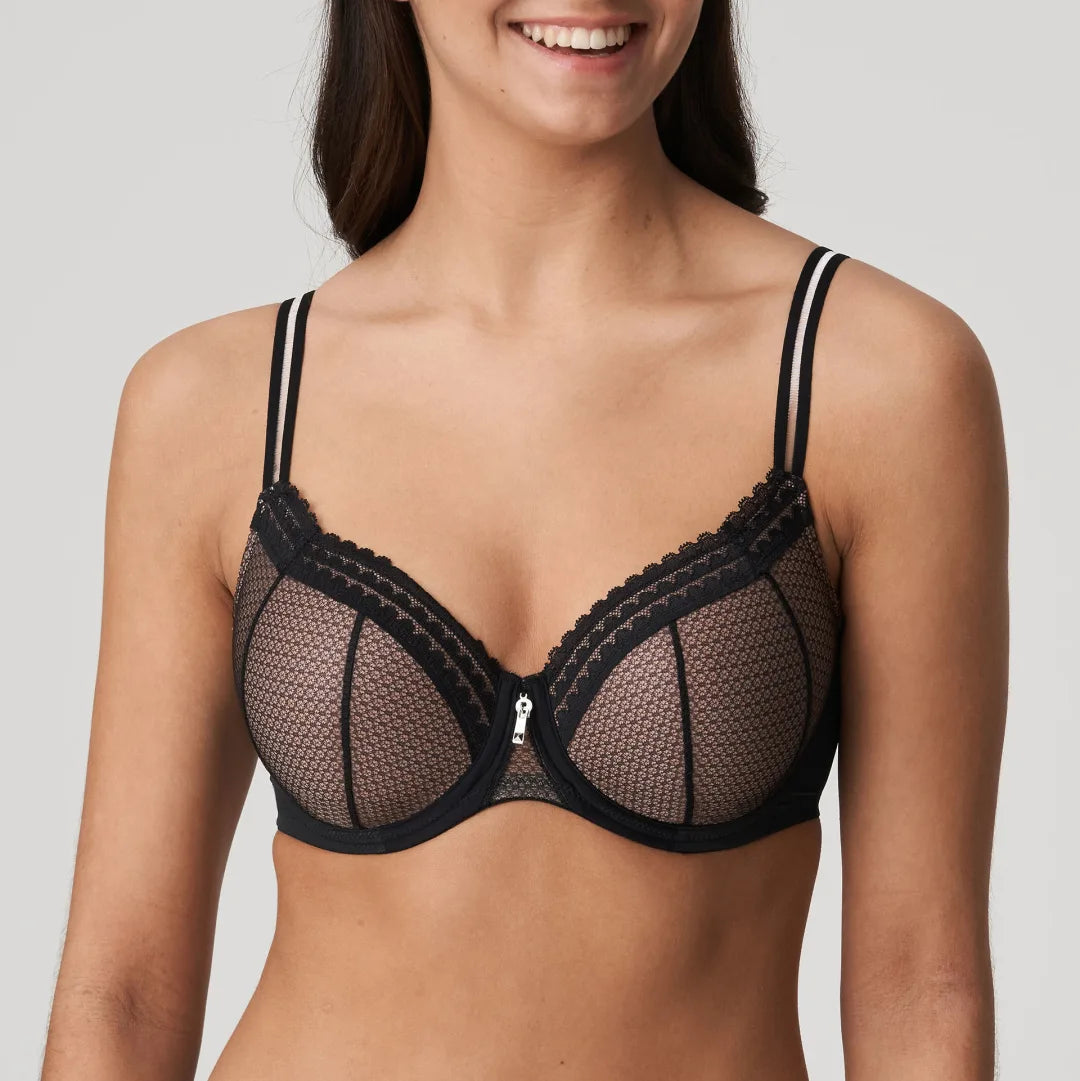 Soutien-gorge en forme de cœur PrimaDonna Twist - I Want You - Noir - ZWA