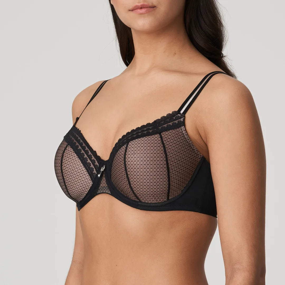 Soutien-gorge en forme de cœur PrimaDonna Twist - I Want You - Noir - ZWA
