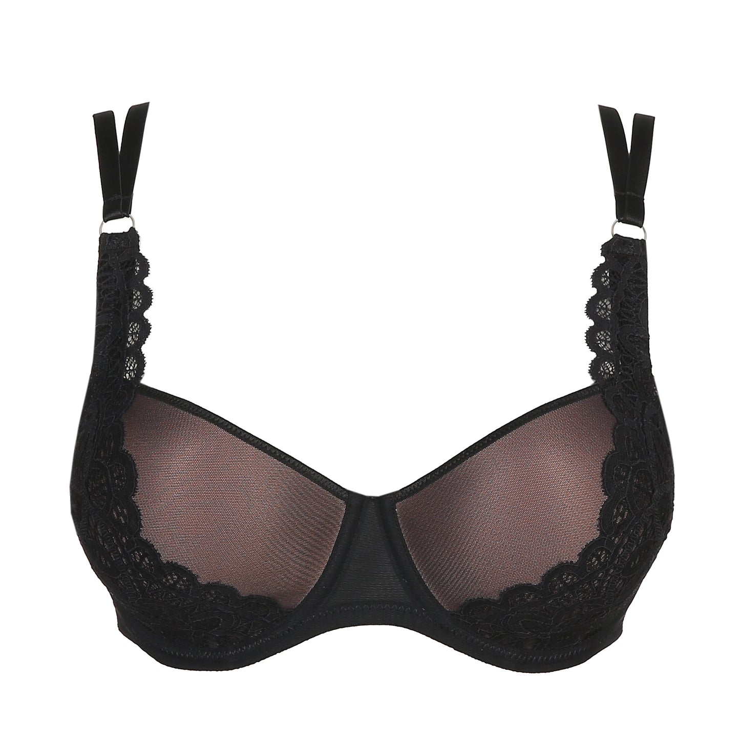Soutien-gorge balconnet PrimaDonna Twist - First Night - Noir - ZWA