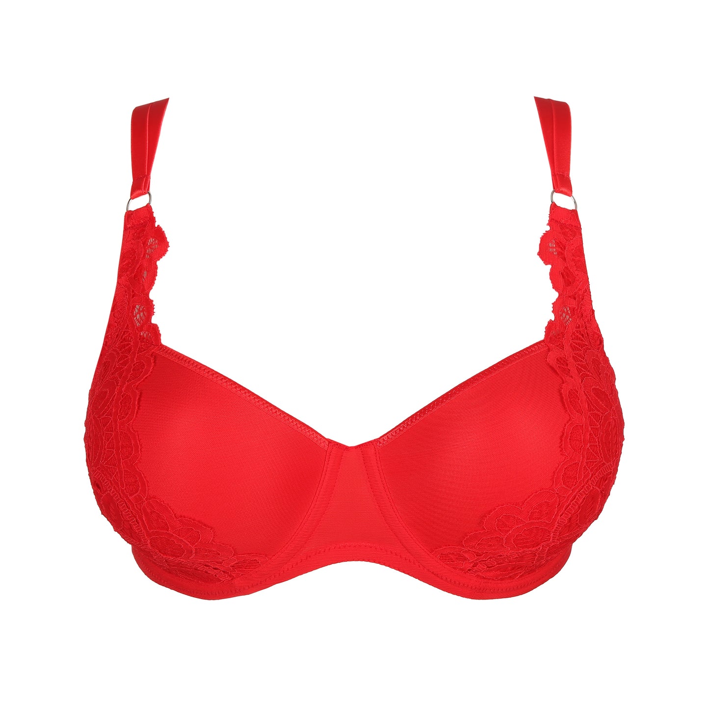 Soutien-gorge balconnet PrimaDonna Twist - First Night - Rouge - PDA