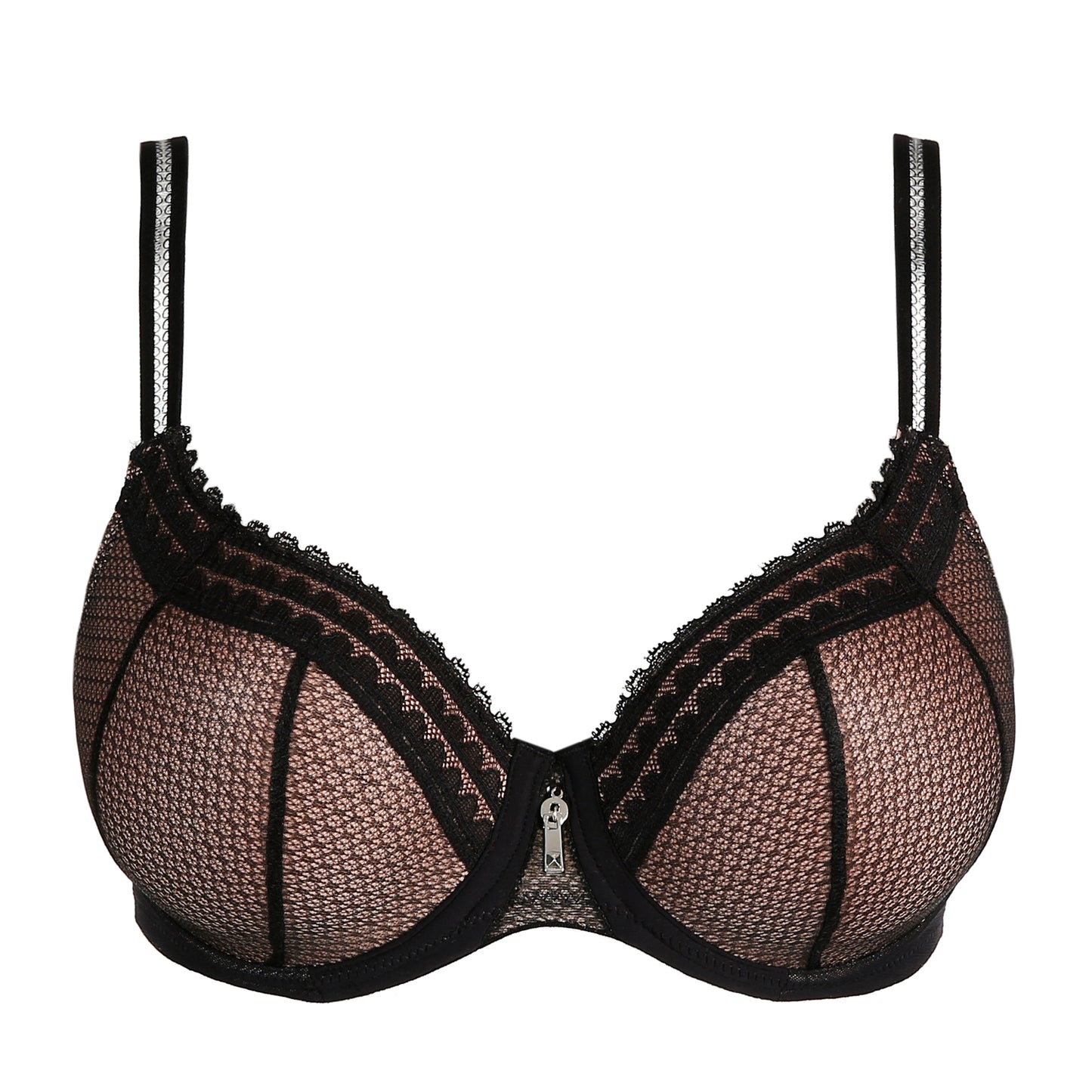 Soutien-gorge en forme de cœur PrimaDonna Twist - I Want You - Noir - ZWA