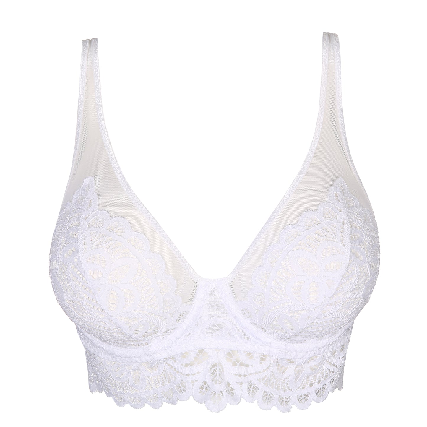 Plunge BH PrimaDonna Twist - First Night - Wit - WIT