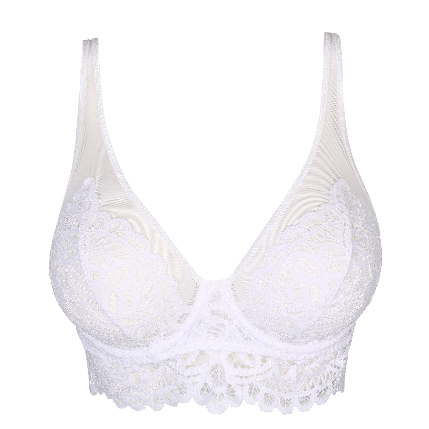Plunge BH PrimaDonna Twist - First Night - Wit - WIT